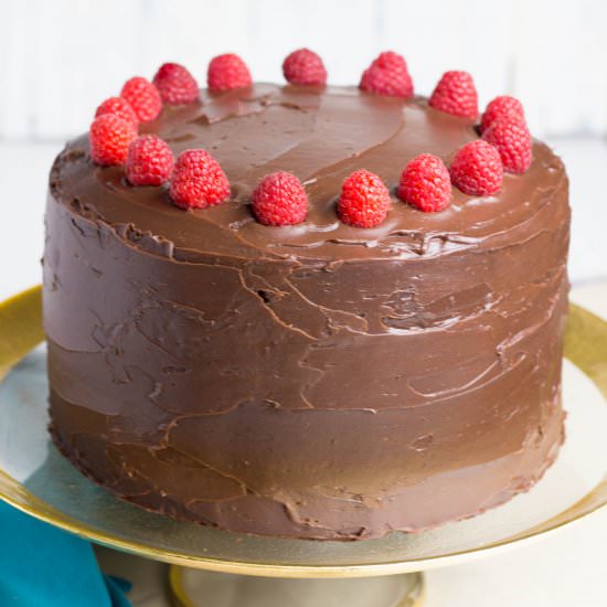 Chocolate Devil’s Food Cake