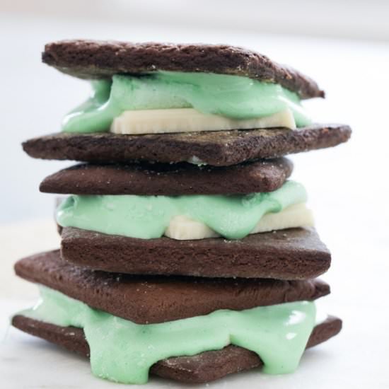 Mint White Chocolate S’mores