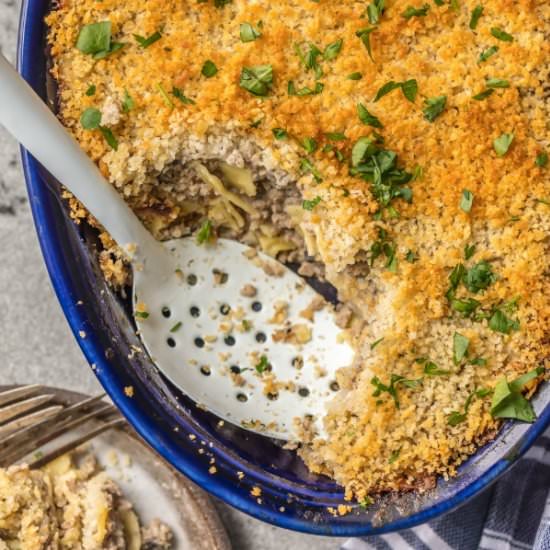 Beef Stroganoff Casserole