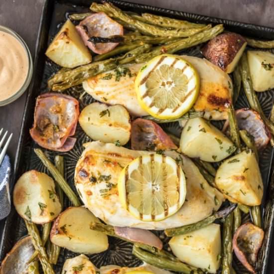 Ranch Chicken and Vegetables