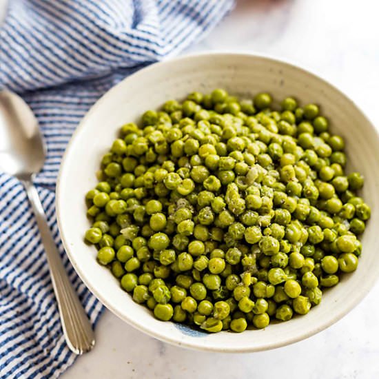 Peas with Onions