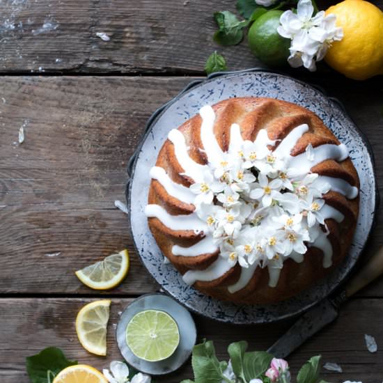 Lemon Drizzle bundt cake
