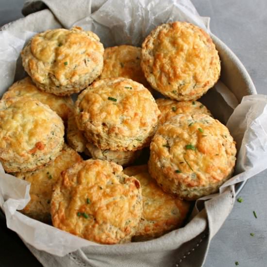 Savoury Cheese & Chive Scones