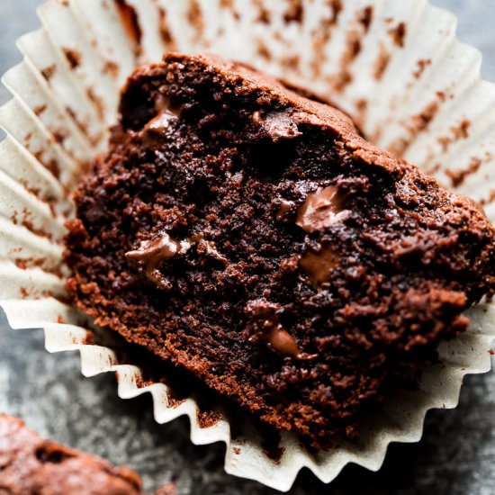 Triple Chocolate Muffins