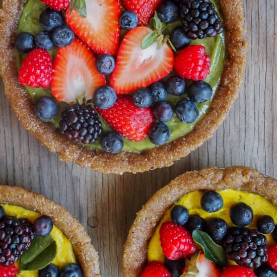 Thai Basil Avocado Cake