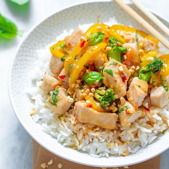 Savory Sweet Chicken Stir Fry