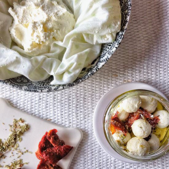 Homemade Labneh