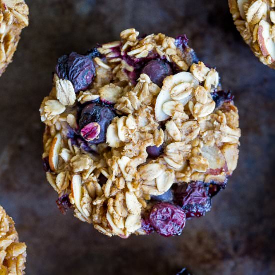 Healthy Baked Oatmeal Cups