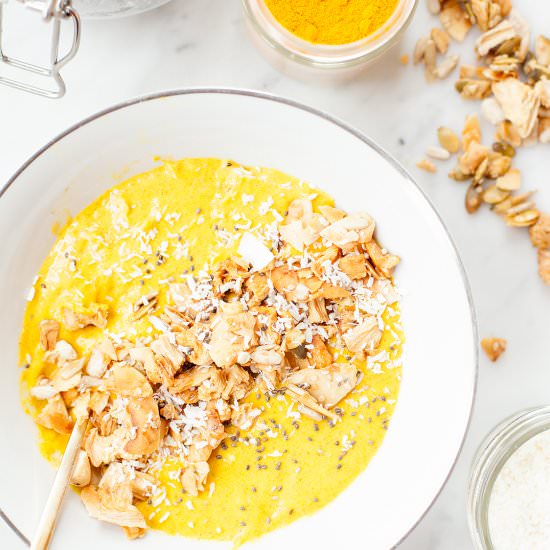 Turmeric Mango Smoothie Bowls