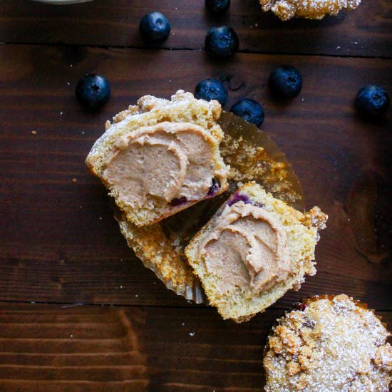 Blueberry Coffee Cake Muffins