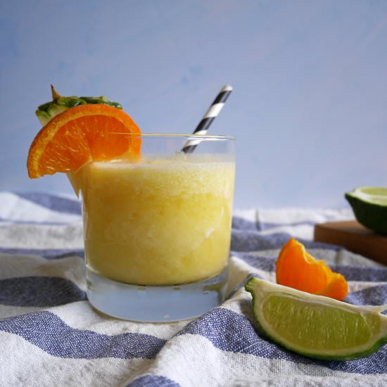 Orange Pineapple Tequila Slush