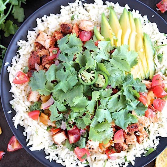 Grilled Chicken Burrito Bowl