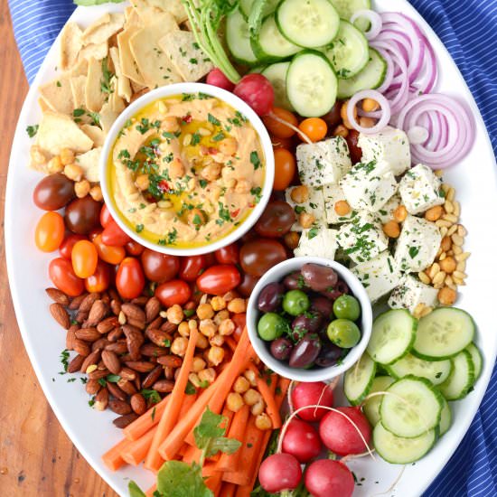 Zesty Harissa Hummus Recipe