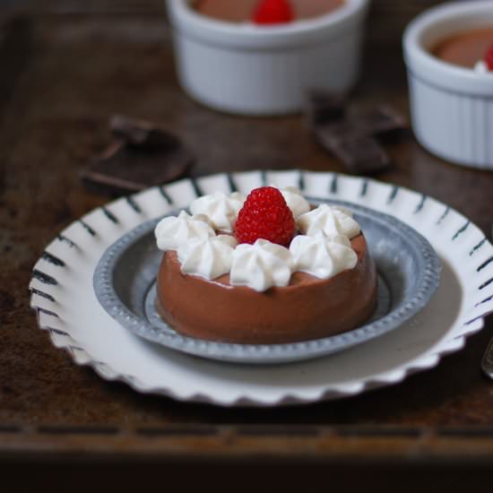 Chocolate custard