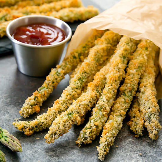 Baked Asparagus Fries