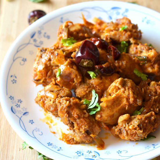 20 Minute red chicken