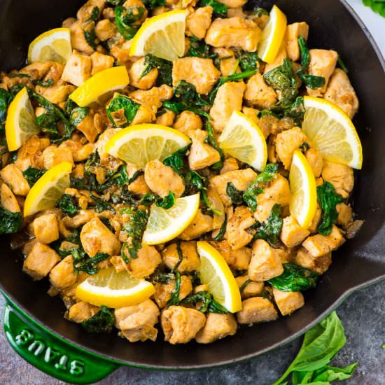 Lemon Basil Chicken