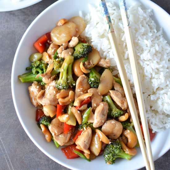 Chinese Cashew Chicken