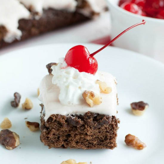 Banana Split Brownies