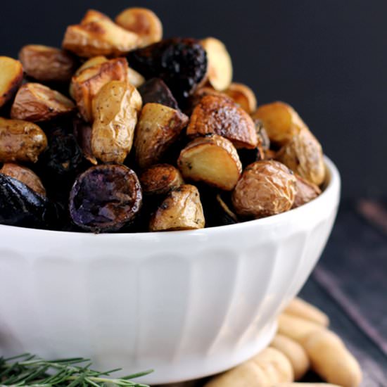 Roasted Balsamic Rosemary Potato Salad