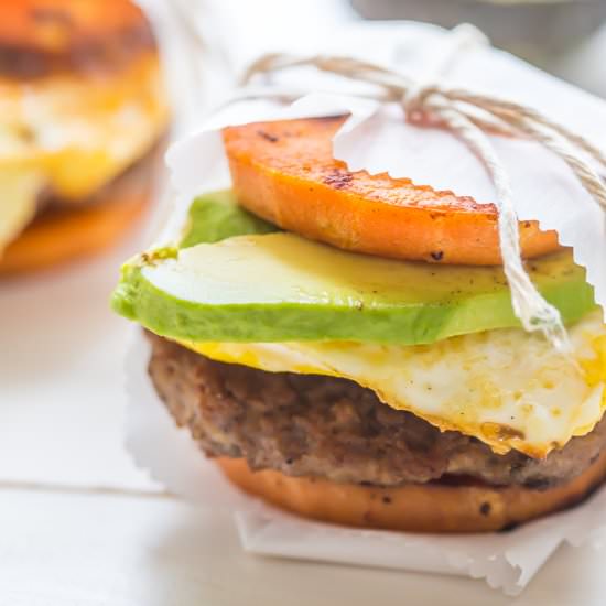 Whole30 Breakfast Sandwiches