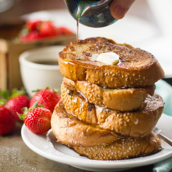 Vegan Chai French Toast