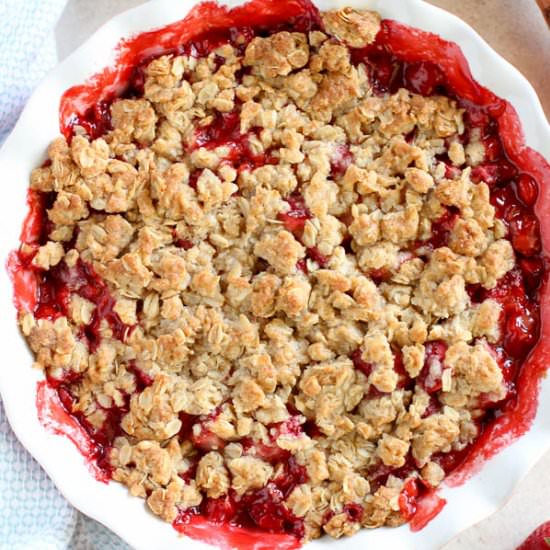 Easy Strawberry Crisp