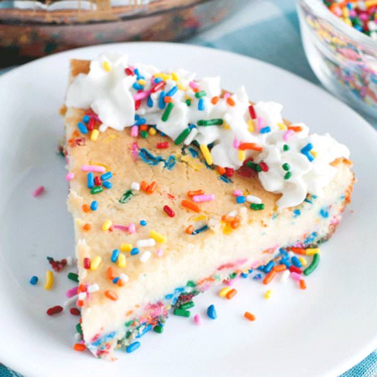 Easy Funfetti Cheesecake