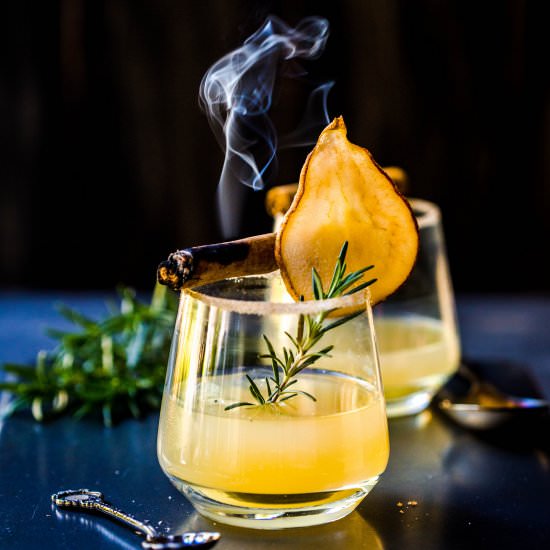 Pear + Lemon Fizz