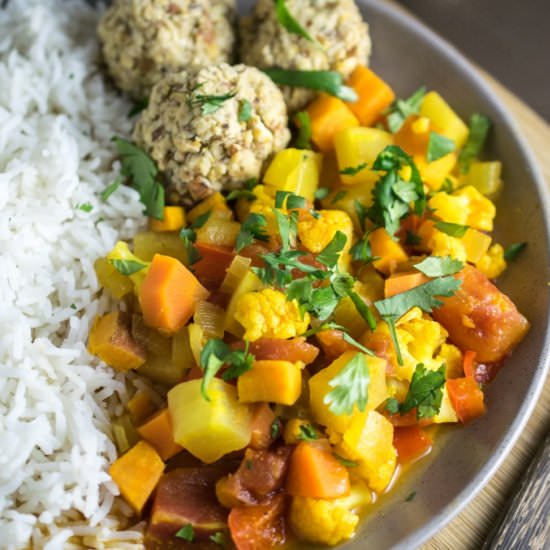 Glowing Moroccan Vegetable Stew