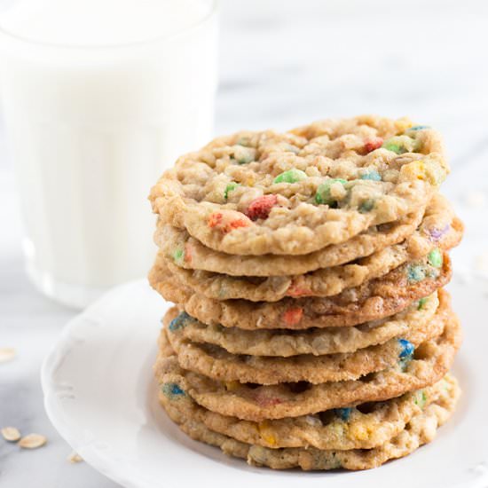 Crispy Sunflower Cookies