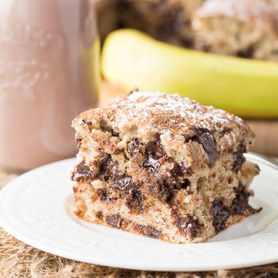 Banana Chocolate Cake