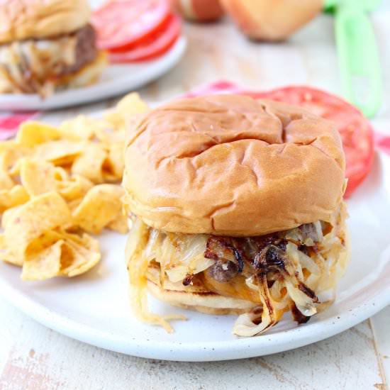 Onion Fried Burgers