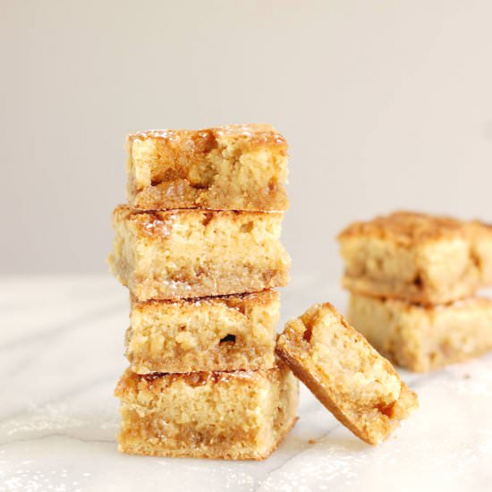 Butterscotch Ripple Blondies