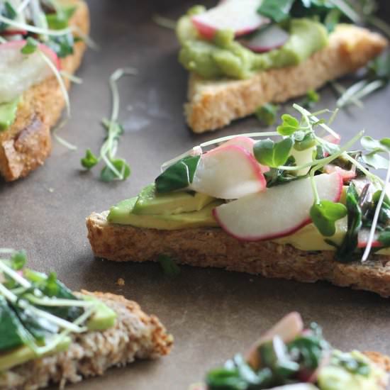 Springtime Avocado Toast