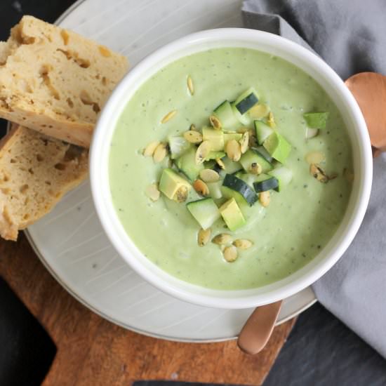 Avocado Cucumber Soup
