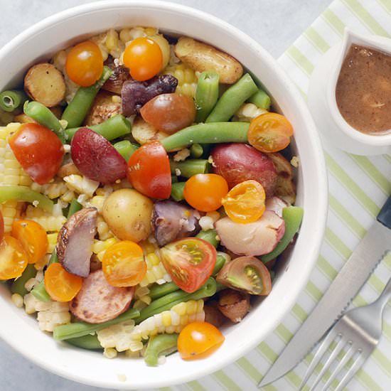 Honey Dijon Garden Potato Salad
