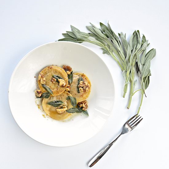 Roasted Butternut Squash Ravioli