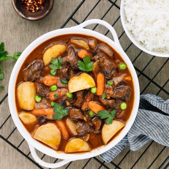 Easy Slow Cooker Beef Stew