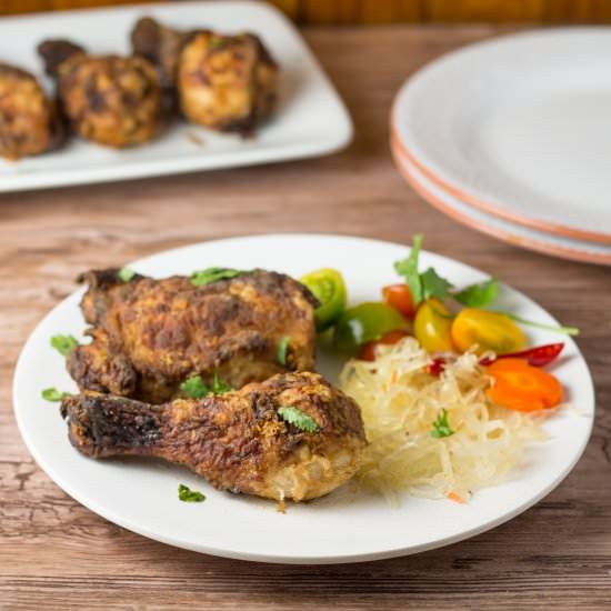 7 Up Marinated Fried Chicken