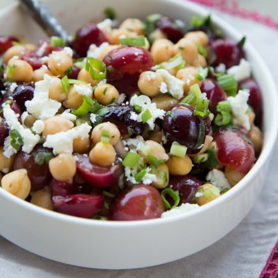 Grilled Cherry Salad