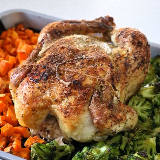 Weeknight Roasted Chicken