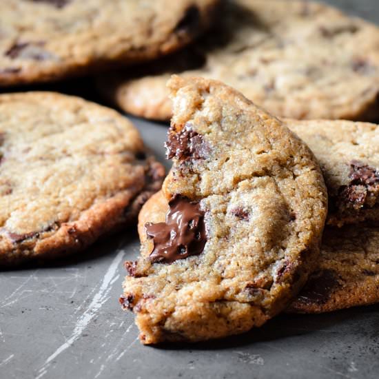Chocolate Chip Rye Cookies