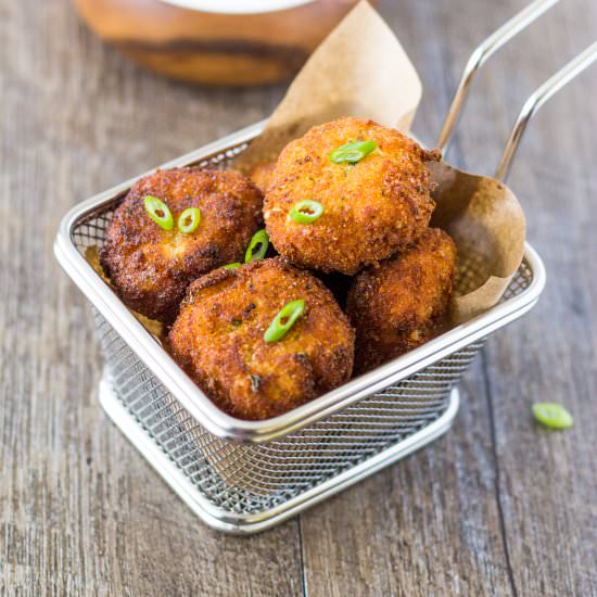 Southwest Potato Croquettes