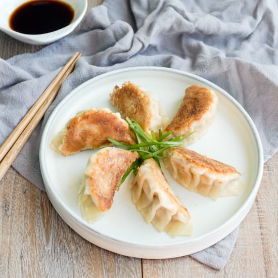 Tofu Sweetcorn Gyoza