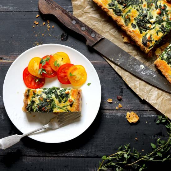 Spinach Quiche