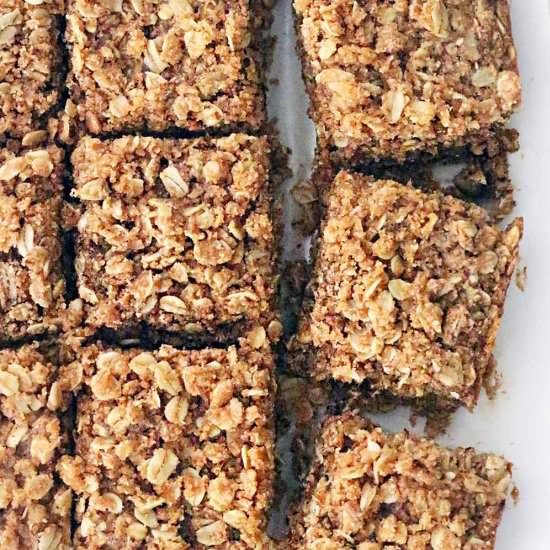 Maple + Brown Sugar Oatmeal Squares