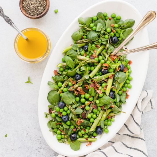 Peas Asparagus Salad