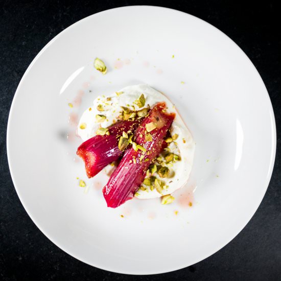 Braised Rhubarb