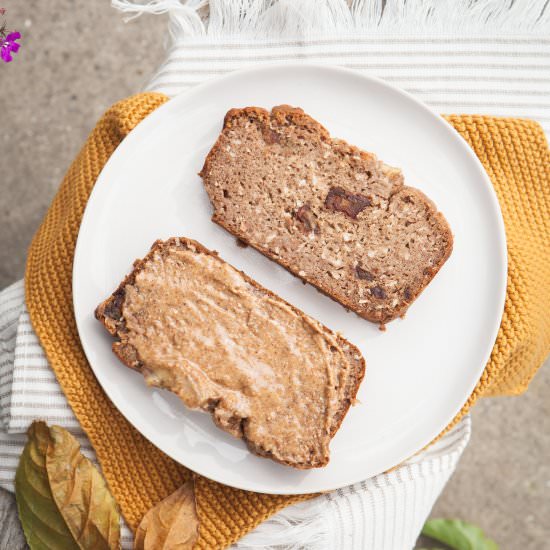 GF Coconut Date Banana Bread